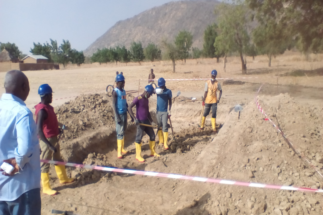 FFU : Réhabilitation d'une piste rurale dans la commune de Meri